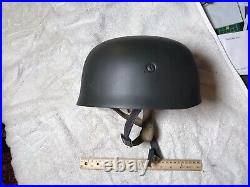 WW2 German Fallschirmjäger Helmet With Leather Liner (copy)