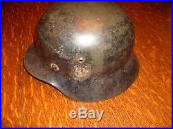 WW2 German Field Police Helmet M-35 original
