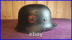 WW2 German Fire/Politi Helmet Double Decal