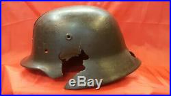 WW2 German Germany Original Army Heer Military M40 Combat Helmet 1decal Stalhelm