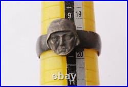 WW2 German HELMET Stahlhelm WWII Soldier Face GERMANY Award Wehrmacht 4 Silver