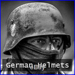 WW2 German Helmet- M35 DD Afrika Korps Reproduction
