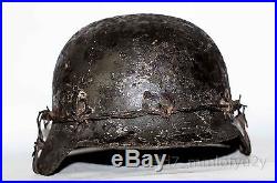 WW2 German Helmet M35 Size 64. The Battle for Stalingrad. Relic Rare