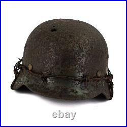 WW2 German Helmet M35 Size 64. The Battle for Stalingrad. World War II Relic
