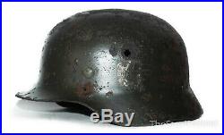 WW2 German Helmet M35 Size 64. World War II Relic