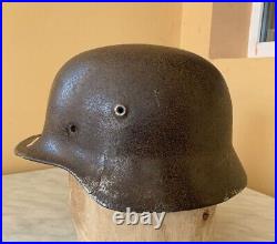 WW2 German Helmet M40/66 For Restore Original Wehrmacht WWII