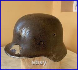 WW2 German Helmet M40/66 For Restore Original Wehrmacht WWII