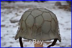 WW2 German Helmet M40 66 field Wehrmacht