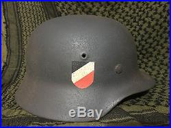 WW2 German Helmet M42/64 Luftwaffe