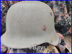 WW2 German Helmet M42/64 SS