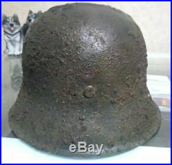 WW2 German Helmet M42/64 Stahlhelm Original