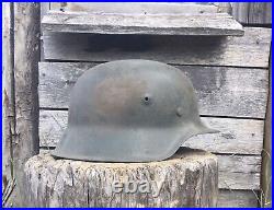 WW2 German Helmet M42 Stalhelm Size 64