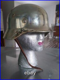 WW2 German Helmet Q64 4721 Military History