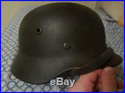 WW2 German Helmet Q66 TOP SHELF HELMET
