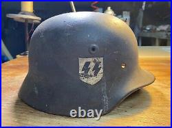 WW2 German Helmet READ Description