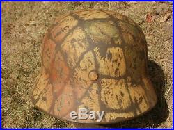 WW2 German Helmet RESTORED M35 size 68