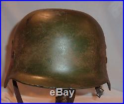 WW2 German Helmet Wehrmacht Edelweiss