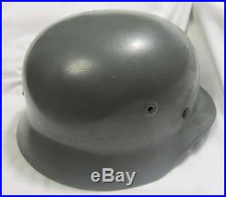 WW2 German Helmet with Liner and Chin Strap
