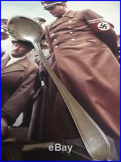 WW2 German Hitler Albert Speer Spoon Obersalzberg Berghof Eva Braun Helmet