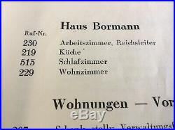 WW2 German Hitler Berghof Fhone Directory Obersalzberg Eva Braun Helmet