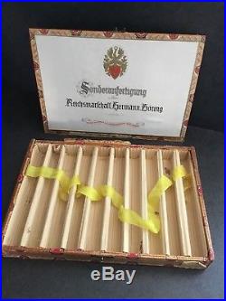 WW2 German Hitler Hermann Goring Cigar Box Obersalzberg Berghof Helmet Eva Braun