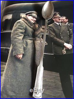 WW2 German Hitler Hermann Goring Spoon DR Train Obersalzberg Berghof Helmet