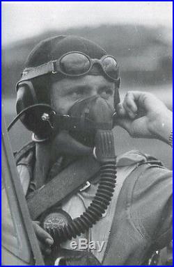 WW2 German LKpN101 Netzkopfhaube Pilot Helmet Ln. 26670 RARE VERSION Me109