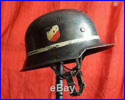 WW2 German Luftwaffe DD Fire Brigade helmet