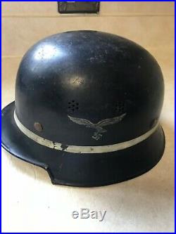 WW2 German Luftwaffe Fire Brigade helmet