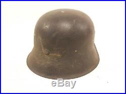 WW2 German Luftwaffe Single Decal Helmet, Nice & Original, Hard to find M42 Q64