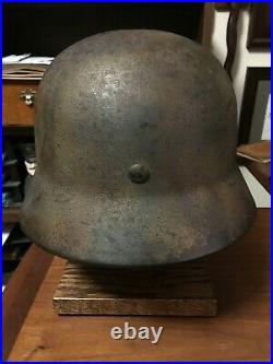 WW2 German M35 Camouflage Helmet
