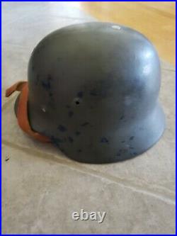 WW2 German M35 Danish Reissue Helmet