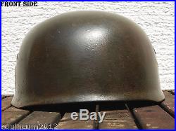 WW2 German M38 Paratrooper/Fallschirmjager helmet late war Made by CKL71 bno. 473