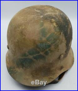 WW2 German M40 Normandy Camouflage Steel Helmet High Quality Reproduction