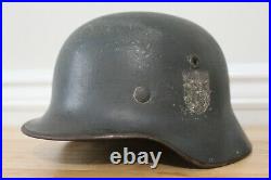 WW2 German M40 SD Named Helmet