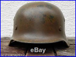 WW2 German M40 SS / Elite Real Nomandy camo helmet Made by Q64 ND5