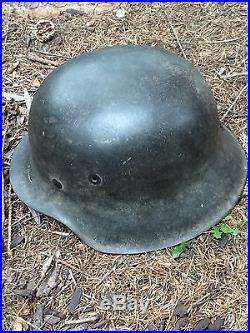 WW2 German M-42 Helmet. Estate Sale 100% UNTOUCHED