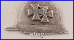 WW2 German NAVY Marine PENDANT Sailors in HELMET Stahlhelm RIFLE Gun SHOCK Troop