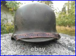 WW2 German Original Helmet WOW