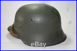 WW2 German Original Helmet WOW