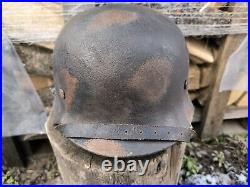 WW2 German Original M35 helmet size 68