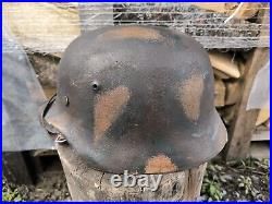 WW2 German Original M35 helmet size 68