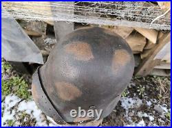 WW2 German Original M35 helmet size 68