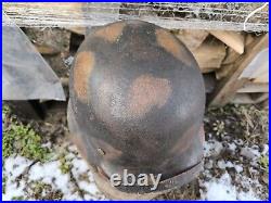 WW2 German Original M35 helmet size 68