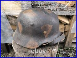 WW2 German Original M35 helmet size 68