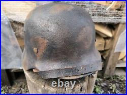 WW2 German Original M35 helmet size 68