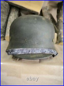 WW2 German Original M40 helmet size 68