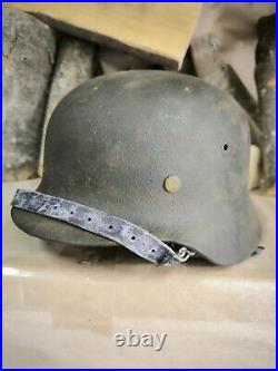 WW2 German Original M40 helmet size 68