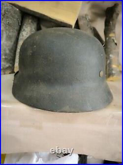 WW2 German Original M40 helmet size 68