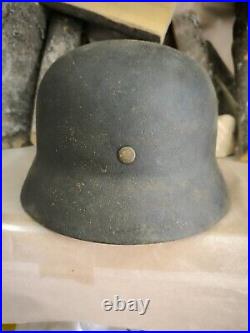 WW2 German Original M40 helmet size 68